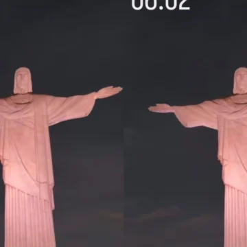 De São Gonçalo ao Cristo Redentor: veja fotos os dias de Vini Jr e Virgínia no Rio