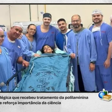 Jovem tetraplégica que recebeu polilaminina reforça importância da ciência