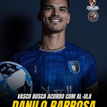 Danilo Barbosa vê com bons olhos um retorno ao futebol Danilo Barbosa vê com bons olhos um retorno ao futebol brasileiro, mas Al-Ula quer compensação financeira