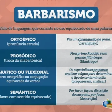 Barbarismo: o que é, tipos, exemplos, exercícios