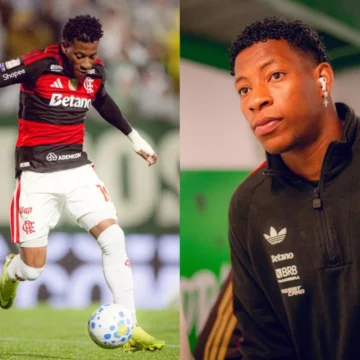 Plata não vai a campo e deve ser desfalque em jogo do Flamengo