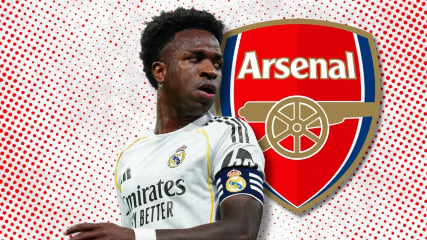 Arsenal avalia contratação de Vini Jr e pode explorar indefinição do Real Madrid