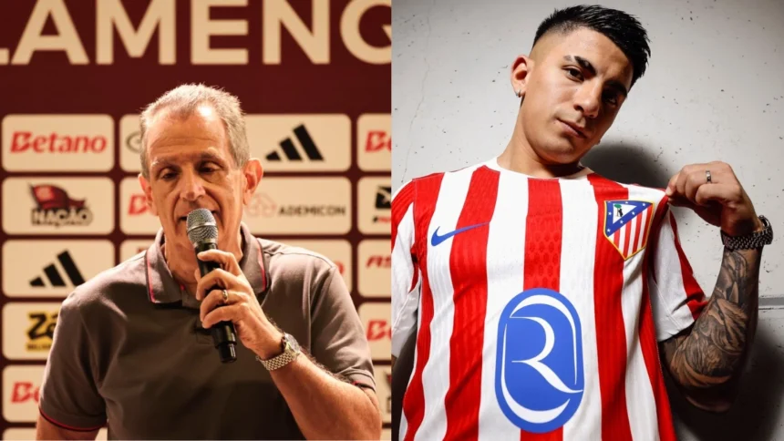 Qual o status da negociação de Thiago Almada com o Flamengo?