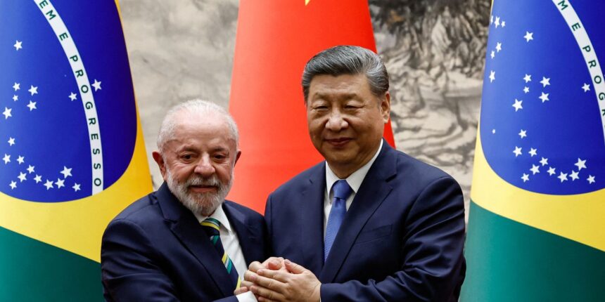 Acordo Mecosul-China é tratado em conversa entre Lula e Xi Acordo Mercosul-China é tratado em conversa entre Lula e Xi Jinping