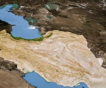 Como é lago gigante onde guerras do Irã e da Ucrânia se chocam
