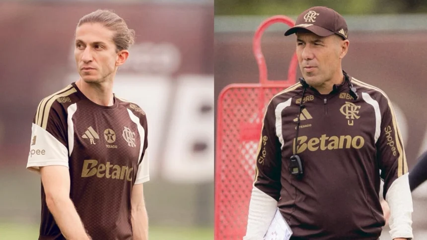 Filipe Luís x Leonardo Jardim no Brasileirão: números mostram queda de rendimento do Flamengo após troca no comando