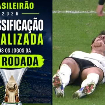 Corinthians ‘mantém’ o Flamengo na 2ª posição do Brasileirão