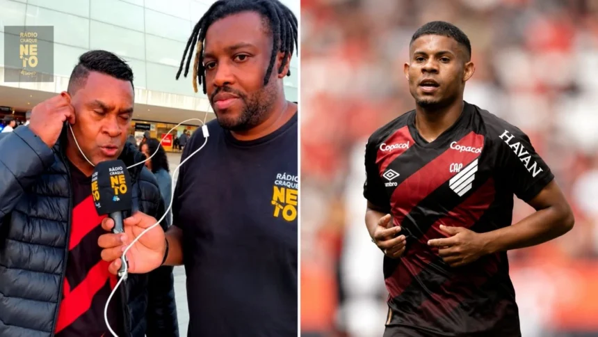 Pai de jogador do Athletico-PR surta contra o Flamengo: “Detesto”