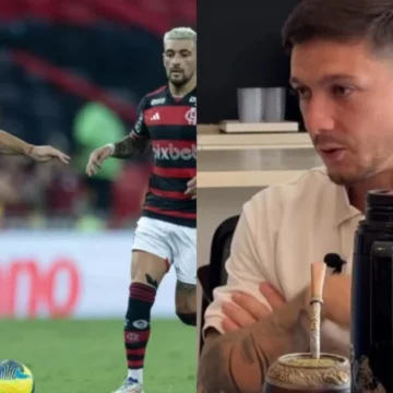 Garro, do Corinthians, elege jogador do Flamengo como melhor