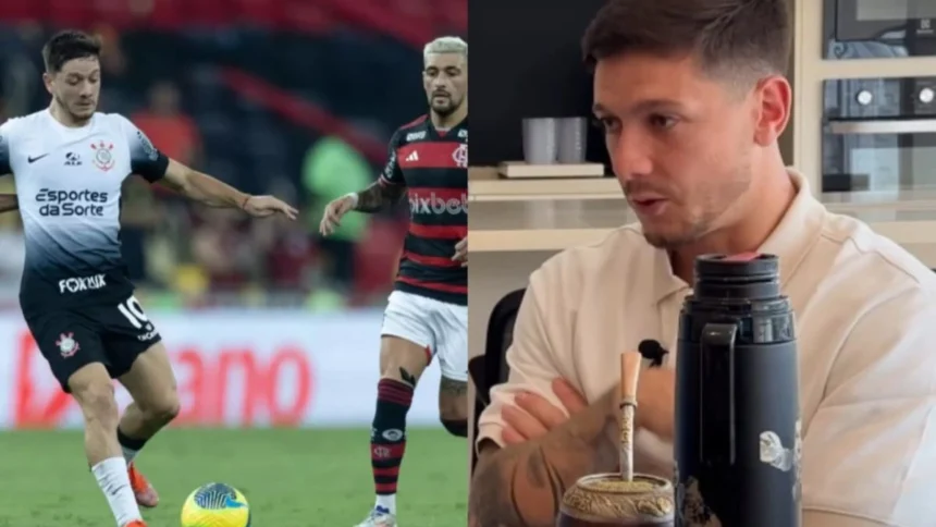 Garro, do Corinthians, elege jogador do Flamengo como melhor Garro, do Corinthians, elege jogador do Flamengo como melhor