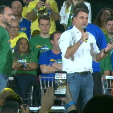 PL usa imagens de Jair Bolsonaro com narração em evento – 01/08/2026 – Política
