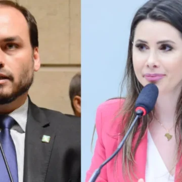 PL lança Carlos Bolsonaro e Carol de Toni ao Senado PL lança Carlos Bolsonaro e Carol de Toni ao Senado por Santa Catarina