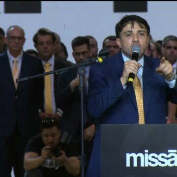 Missão oficializa candidatura de Renan Santos à Presidência da República Missão oficializa candidatura de Renan Santos à Presidência da República