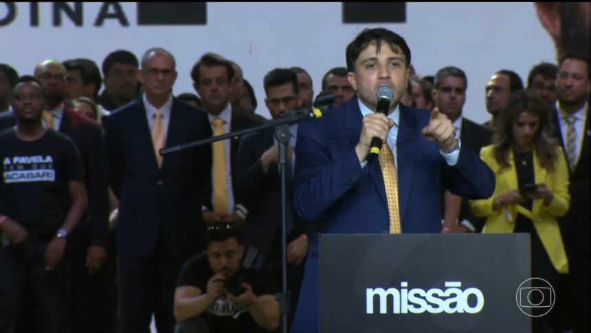 Missão oficializa candidatura de Renan Santos à Presidência da República Missão oficializa candidatura de Renan Santos à Presidência da República