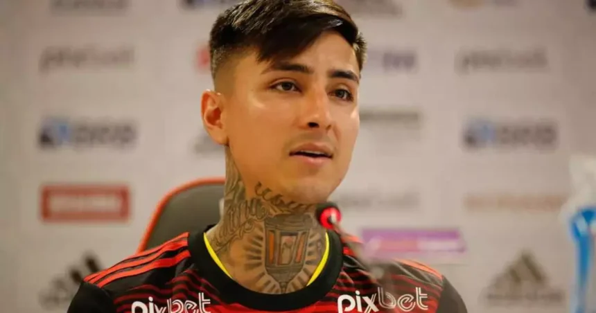 Palmeiras cita Erick Pulgar, do Flamengo, para se defender