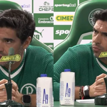 Abel Ferreira cita Flamengo e volta a ‘chorar’ pelo vice da Libertadores