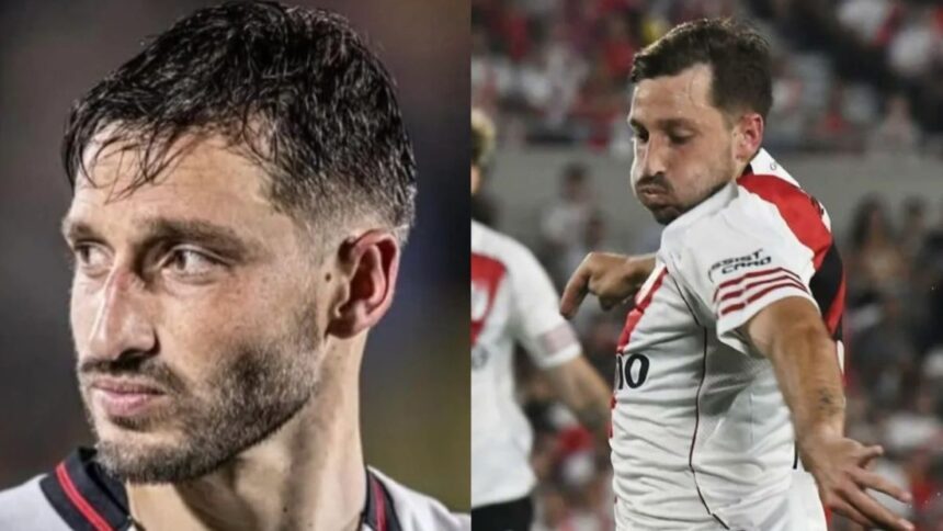 A atitude do River Plate com Viña, emprestado pelo Flamengo A atitude do River Plate com Viña, emprestado pelo Flamengo