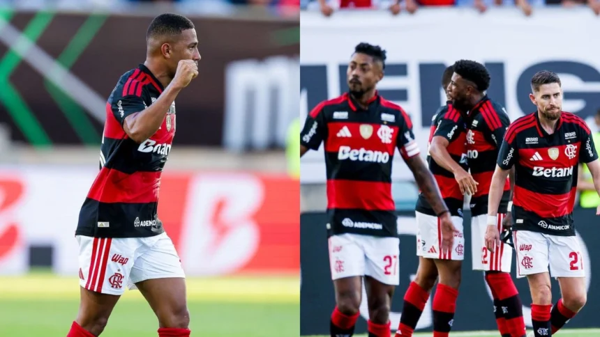 A invencibilidade do Flamengo quando Samuel Lino participa de gols