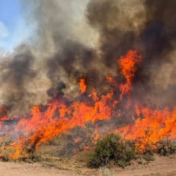 Helicóptero que combatia incêndio florestal cai no oeste dos EUA com 2 a bordo