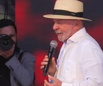 Sem poder pedir voto, Lula usa evento para exaltar Haddad, Sem poder pedir voto, Lula usa evento para exaltar Haddad, Marina e Tebet