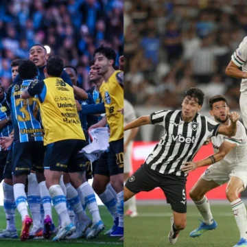 Grêmio vence o São Paulo, e Botafogo e Fluminense ficam no empate; veja tabela atualizada da 22ª rodada do Brasileirão