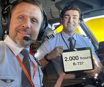 A paixão pela aviação que uniu pais e filhos na cabine de comando