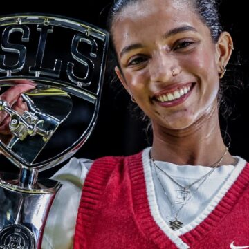 Rayssa é campeã da etapa carioca da Liga Internacional de Skate Street