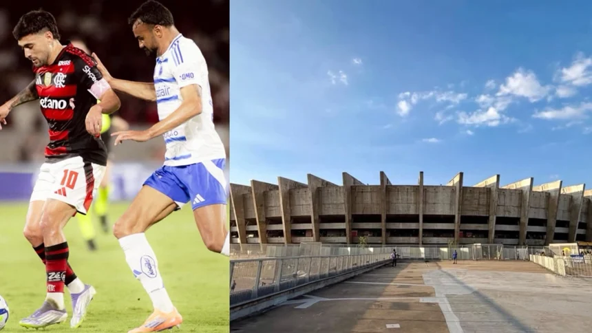 A expectativa de público para jogo do Flamengo x Cruzeiro no Mineirão, pela Libertadores