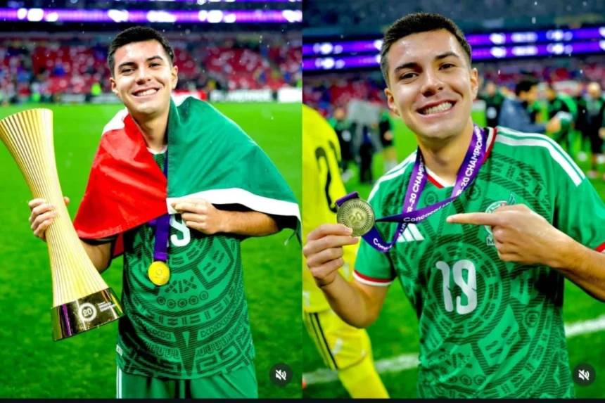 Jogador do Flamengo, Reyes é campeão pela Seleção do México