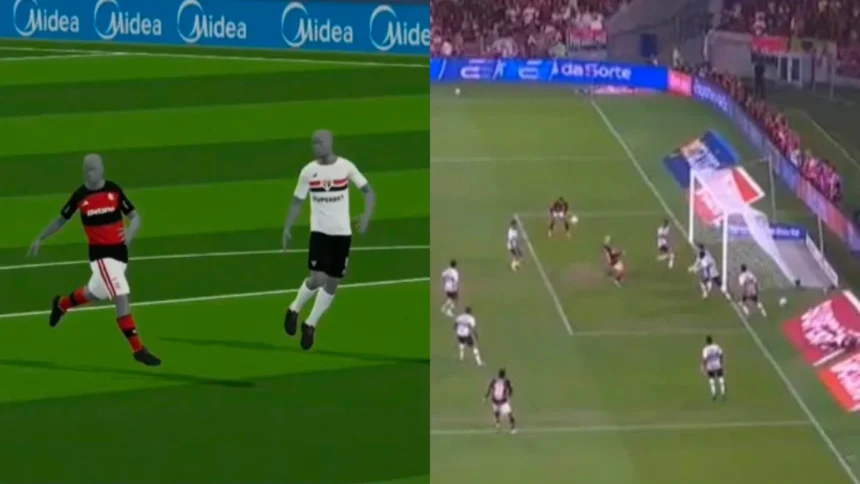 A explicação da CBF para anular gol do Flamengo do Brasileirão