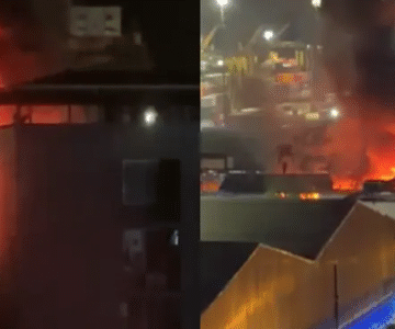 Incêndio atinge presídio em cidade afetada por terremoto na Colômbia Incêndio atinge presídio em cidade afetada por terremoto na Colômbia