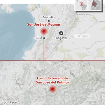 Terremoto de magnitude 7,4 é o mais forte a atingir a Colômbia na última década, diz Serviço Geológico