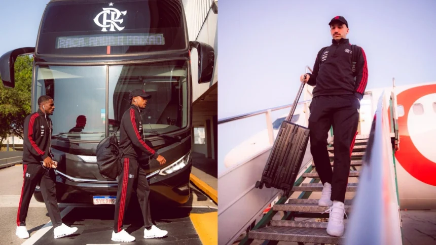 Flamengo embarca para Belo Horizonte nesta terça