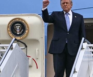 ‘Não confio no Irã’: Trump confirma que trocou de avião secretamente