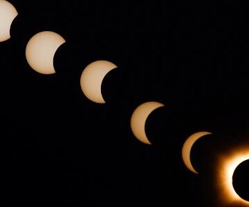 Eclipse solar mergulha regiões da Espanha na escuridão em pleno dia