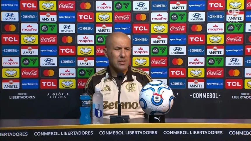 Coletiva de Leonardo Jardim após Cruzeiro 1×1 Flamengo
