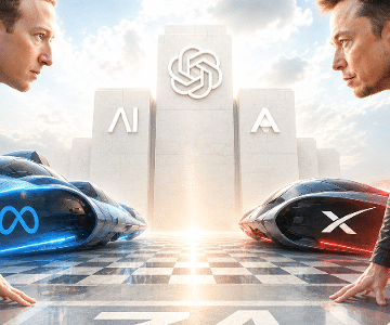 Zuckerberg e Musk: Meta e Grok apertam OpenAI e Anthropic