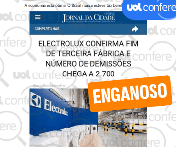 Electrolux fechou fábricas e demitiu 2.700 funcionários em outros países, não Brasil