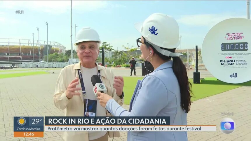 Rock in Rio terá ‘pratômetro’ para contabilizar doações de refeições à Ação da Cidadania