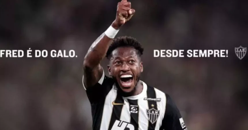 Acabou a novela: Atlético acerta com o volante Fred
