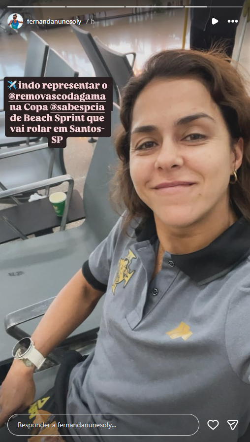 Remo: Fernanda Nunes disputa o Circuito Sabesp de Remo de Remo: Fernanda Nunes disputa o Circuito Sabesp de Remo de Praia neste fim de semana em Santos