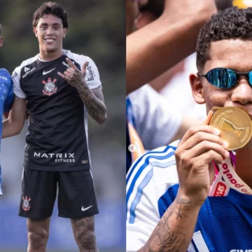 A foto do jogador do Cruzeiro com camisa do Flamengo que revoltou torcedores