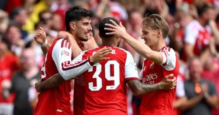 Arsenal arrasa o City e é campeão da Supercopa da Inglaterra