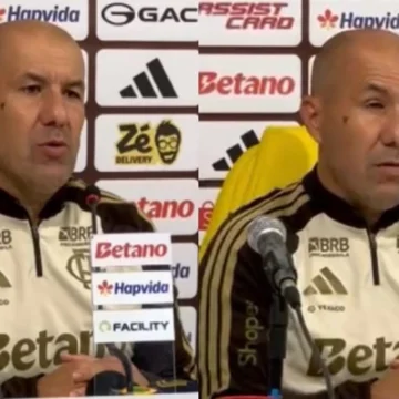 Jardim detona Rafael Klein, árbitro de jogo do Flamengo: “Eu não consigo entender”; veja a coletiva