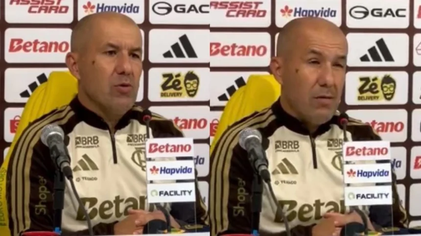 Jardim detona Rafael Klein, árbitro de jogo do Flamengo: “Eu não consigo entender”; veja a coletiva