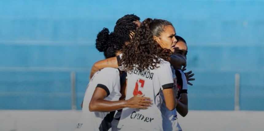 Feminino: Vasco vence o Taubaté fora de casa por 2 a 0 no jogo de ida das quartas do Brasileiro A2