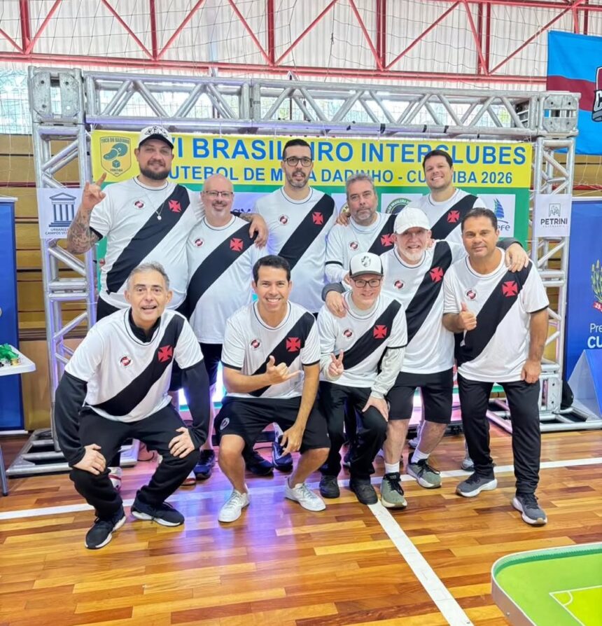 Futmesa: Vasco termina o Brasileiro Interclubes de Dadinho na 5ª colocação