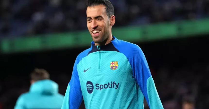 Busquets volta ao Barcelona após um ano de aposentadoria