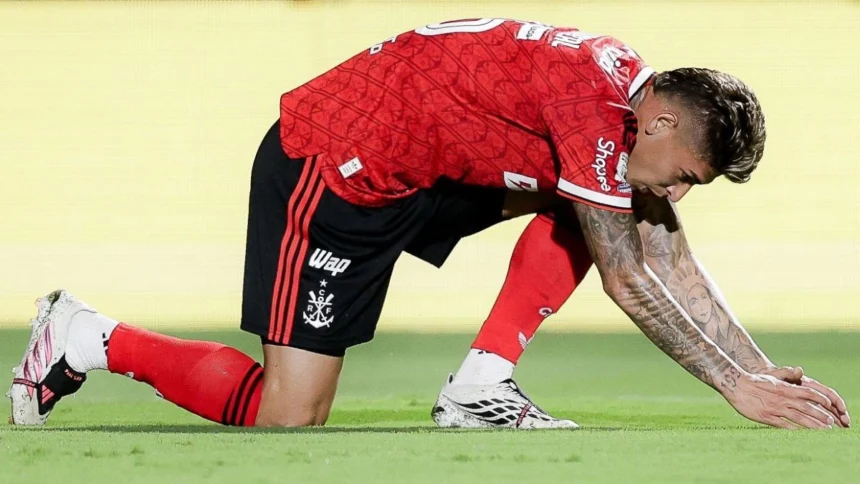 Carrascal se emociona após jogo do Flamengo Carrascal se emociona após jogo do Flamengo