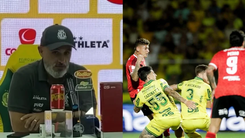 Rafael Guanaes se rende ao Flamengo após goleada sofrida pelo Mirassol e dispara: “Não é o nosso campeonato”